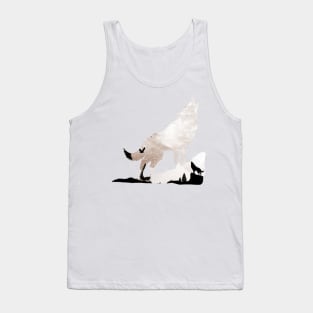 Winter in the land of wolves Tank Top